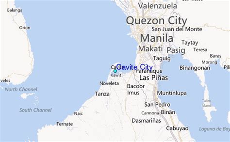 Cavite City to Pampanga .